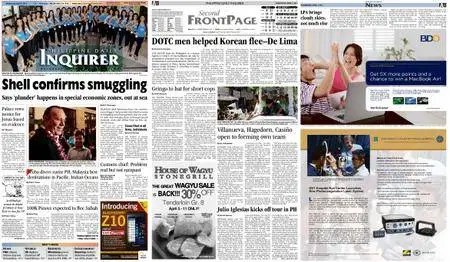 Philippine Daily Inquirer – April 03, 2013