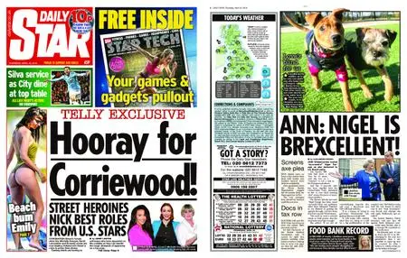 Daily Star – April 25, 2019