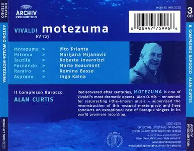 Alan Curtis, Il Complesso Barocco - Antonio Vivaldi: Motezuma (2006)