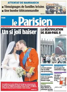 LE PARISIEN + cahier Paris (samedi 30 avril 2011) 