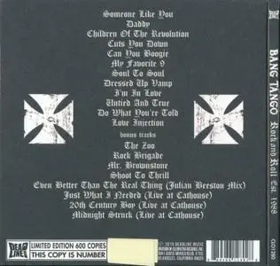 Bang Tango - Rock And Roll Est. 1988 (2019)