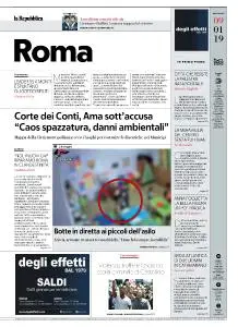 la Repubblica Roma - 9 Gennaio 2019