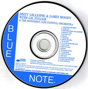 Dizzy Gillespie & James Moody with Gil Fuller & The Monterey Jazz Festival Orchestra (2008)