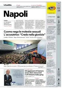 la Repubblica Napoli - 15 Gennaio 2018