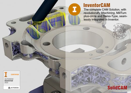 InventorCAM 2022 SP3 HF1 with Updated Documents and Training Materials