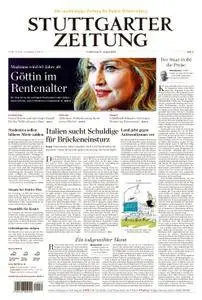 Stuttgarter Zeitung Kreisausgabe Göppingen - 16. August 2018