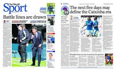 The Herald Sport (Scotland) – September 19, 2017