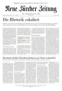 Neue Zurcher Zeitung International  - 25 Februar 2023