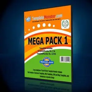 Template Monster MEGA PACK 1 [Featuring TM Template No. 1 to TM Template No. 13765]