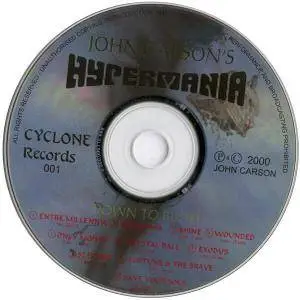 John Carson's Hypermania - Down To Birth (1999)