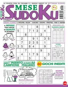 Settimana Sudoku Mese N.54 - Agosto 2023