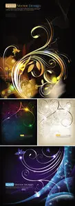 Glowing Foliage Vector
