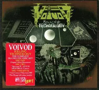 Voïvod - Killing Technology (2017, Deluxe Edition, 2CD+DVD)