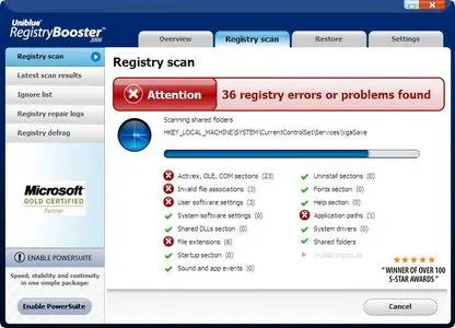 RegistryBooster 2010 4.5.0.18