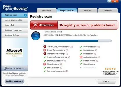RegistryBooster 2010 4.5.0.17 Portable
