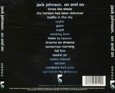 Jack Johnson – On And On (2003)