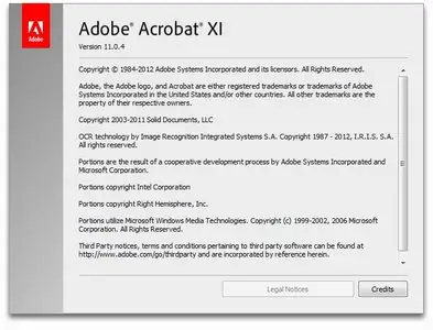 Adobe Acrobat XI Pro 11.0.4