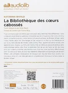 Katarina Bivald, "La Bibliothèque des coeurs cabossés", Live audio 2 CD MP3