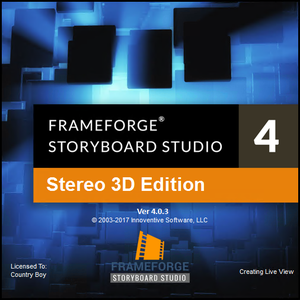 FrameForge Storyboard Studio 4.0.3 Build 11 Stereo 3D Edition