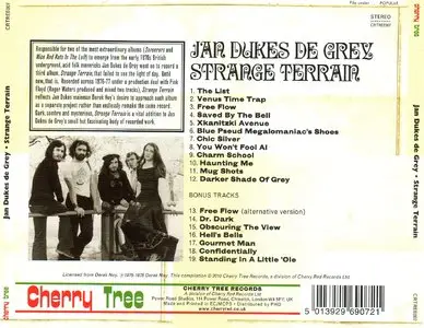 Jan Dukes De Grey ‎– Strange Terrain (1979-77) [Reissue 2010]
