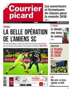 Courrier Picard Amiens - 25 février 2018