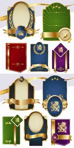 Heraldic Labels