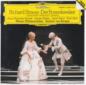 Strauss - Karajan - Der Rosenkavalier (Deutsche Grammophon 415 284-2) (GER 1984)