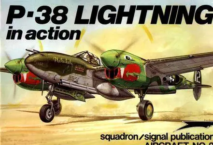 P-38 Lightning in action - Aircraft No. 25 (Squadron/Signal Publications 1025)