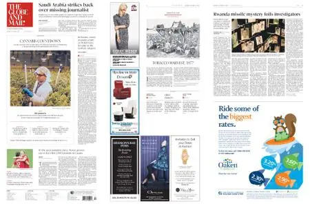 The Globe and Mail – October 15, 2018