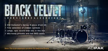 XLN Audio Black Velvet ADpak