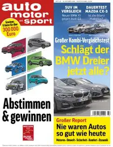 Auto Motor und Sport – 09. Oktober 2019