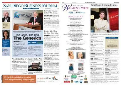 San Diego Business Journal – March 10, 2014
