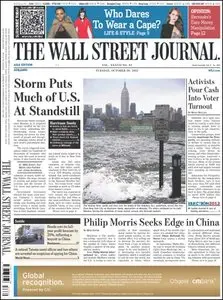 The Wall Street Journal - 30 October 2012 (Asia)