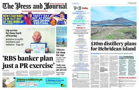 The Press and Journal Highlands and Islands – May 24, 2018