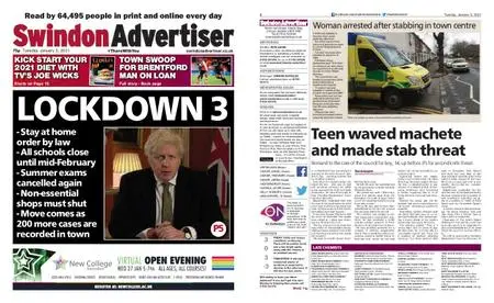 Swindon Advertiser – January 05, 2021
