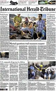 International Herald Tribune July 23. 2012