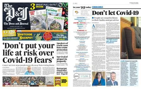 The Press and Journal Highlands and Islands – July 25, 2020