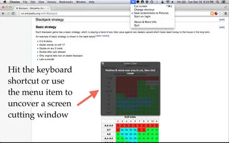 Screen Cutter v1.1.1 Multilingual Mac OS X