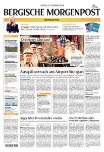 Bergische Morgenpost – 21. Dezember 2018