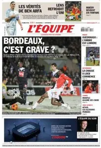 L'Equipe du Jeudi 11 fevrier 2010