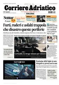 Corriere Adriatico Ancona - 6 Agosto 2019