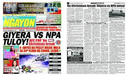 Pilipino Star Ngayon – Disyembre 10, 2017