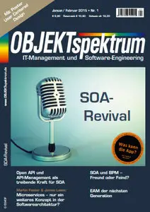 OBJEKTspektrum (Software-Engineering und IT Management) Magazin Januar Februar No 01 2015