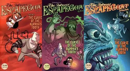 The Intrepid EscapeGoat - The Curse of the Buddha's Tooth #1-3 (2011) Complete