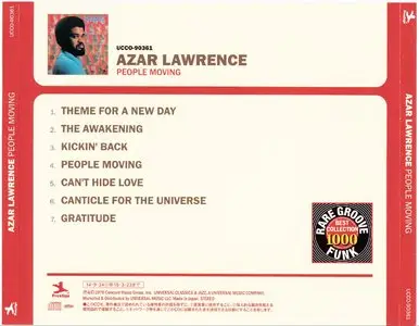Azar Lawrence - People Moving (1976) {2014 Japan Rare Groove Funk Best Collection 1000 UCCO-90361}