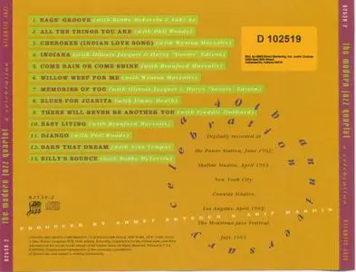 The Modern Jazz Quartet - MJQ & Friends (a 40th Anniversary Celebration) (1994)