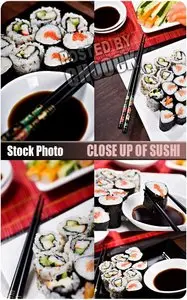 Close up of sushi - Stock Photo
