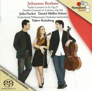 Julia Fischer, Müller-Schott - Brahms: Violin Concerto, Double Concerto (2007)