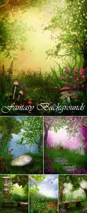 Stock Photo - Fantasy Nature Backgrounds