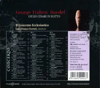 Il Concento Ecclesiastico, Luca Franco Ferrari - Handel: Giulio Cesare in Egitto (2009)